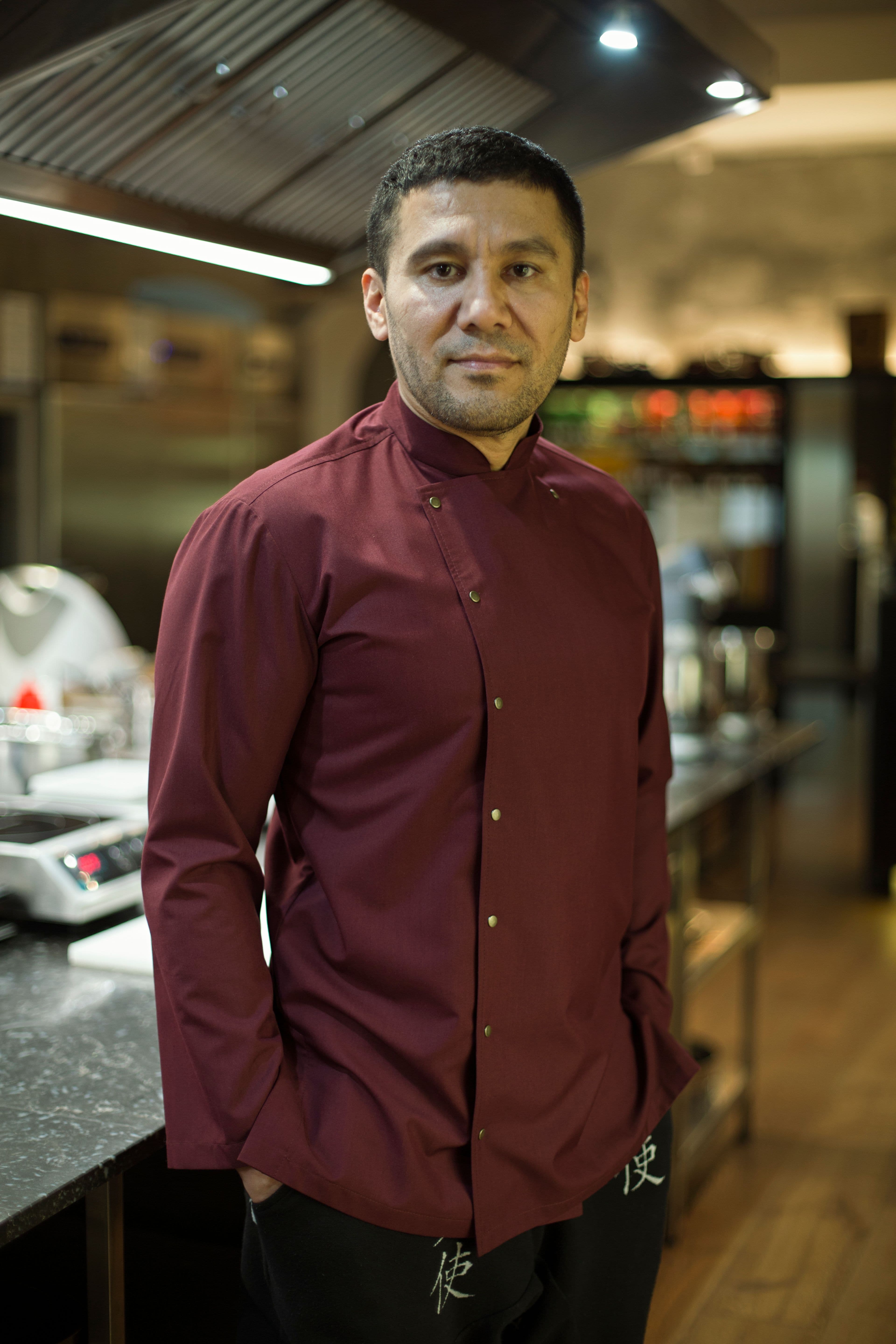 Китель Курцио Китель Поплин Китель Бордовый