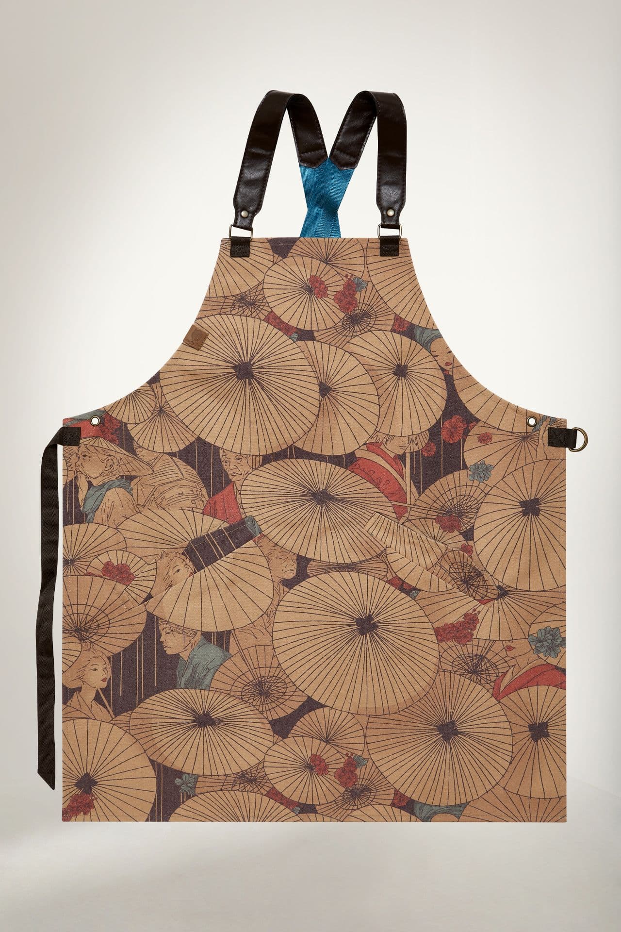 Бесстрашный Фартук Канвас плотный Фартук зонтики цветной