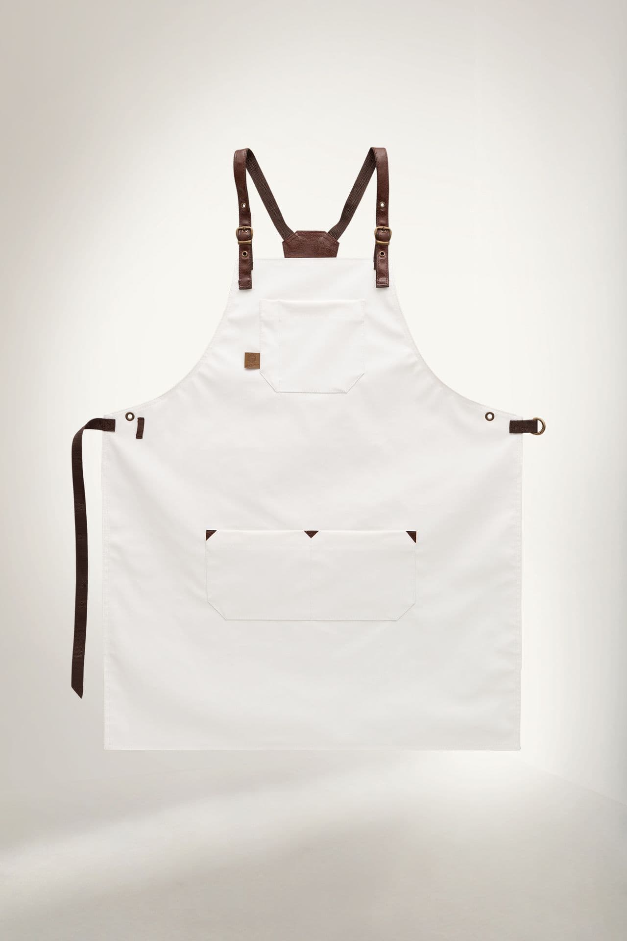 Альбинос Фартук Кожзам Фартук Белый