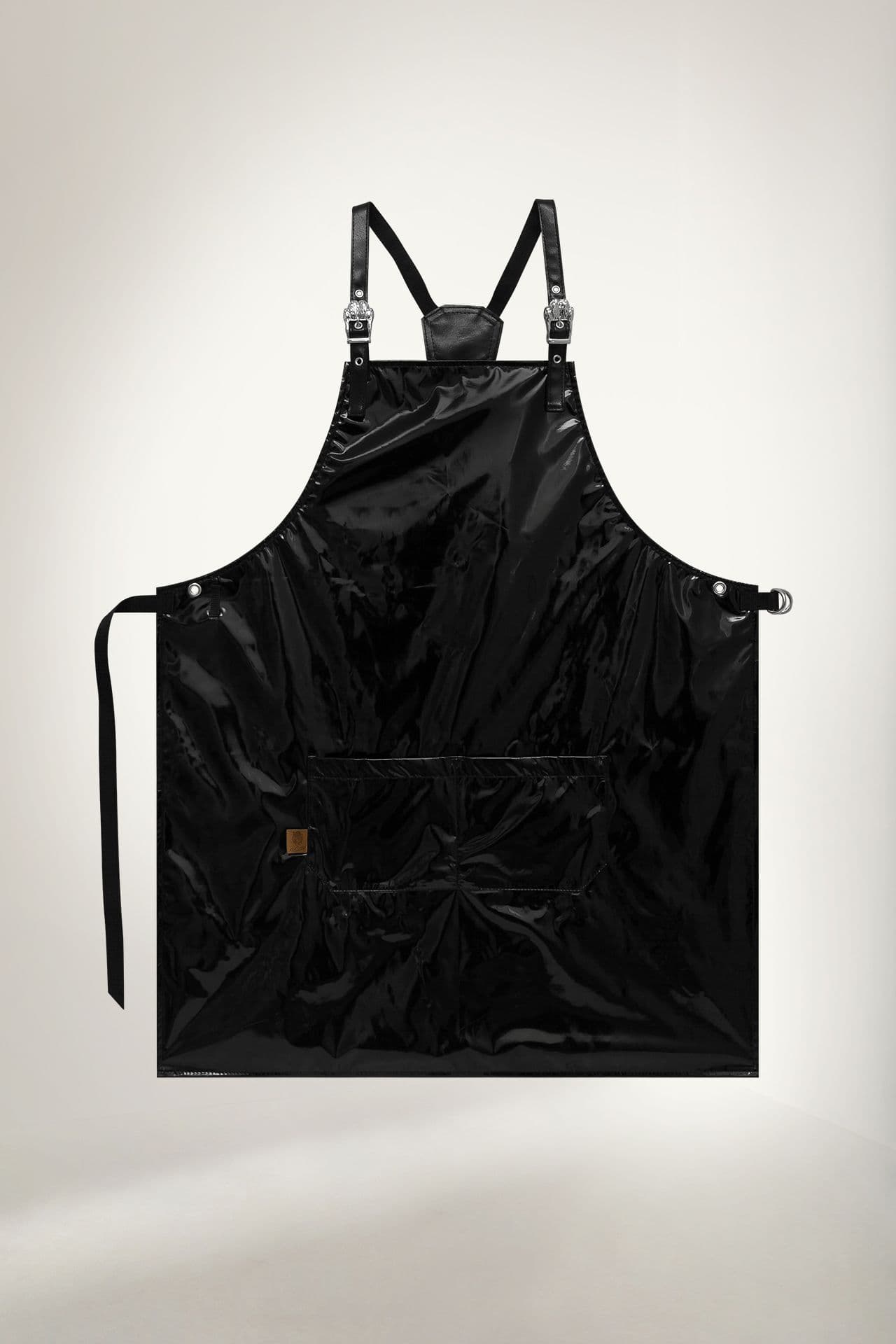 Bad Girl Фартук Кожзам Фартук Чёрный