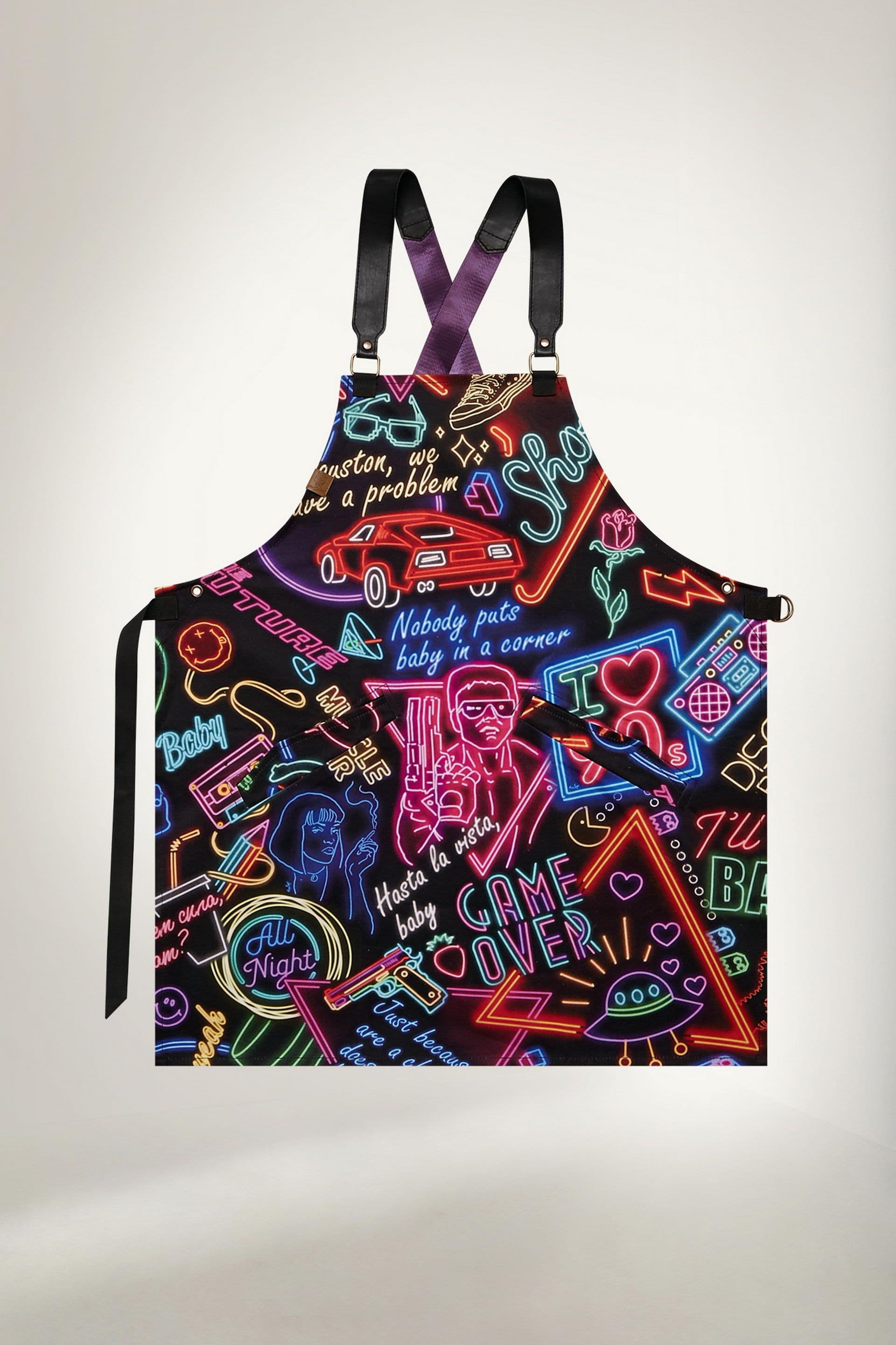 Бесстрашный Фартук Хлопок Фартук Неон