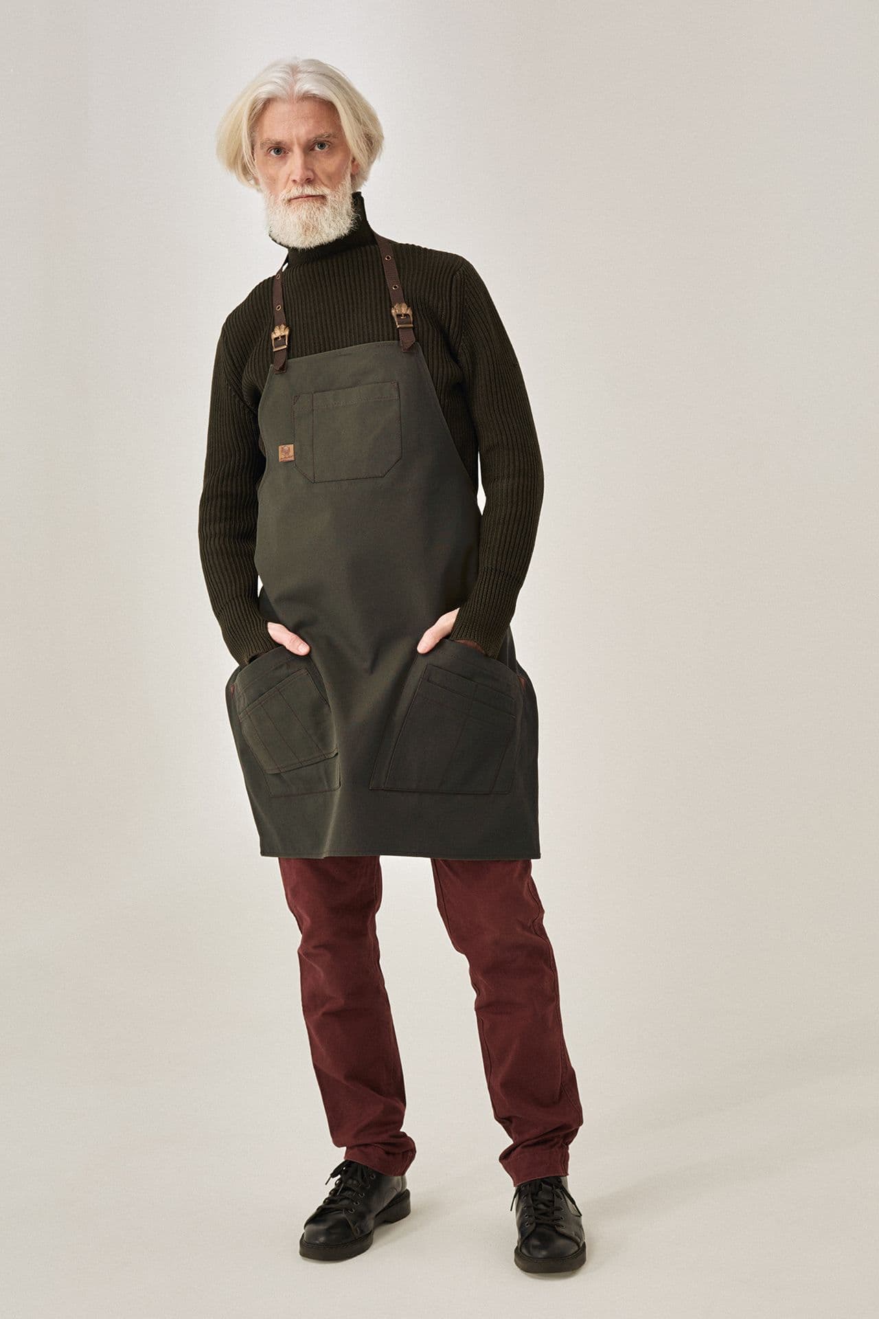 Куафер Фартук Канвас Фартук Зелёный