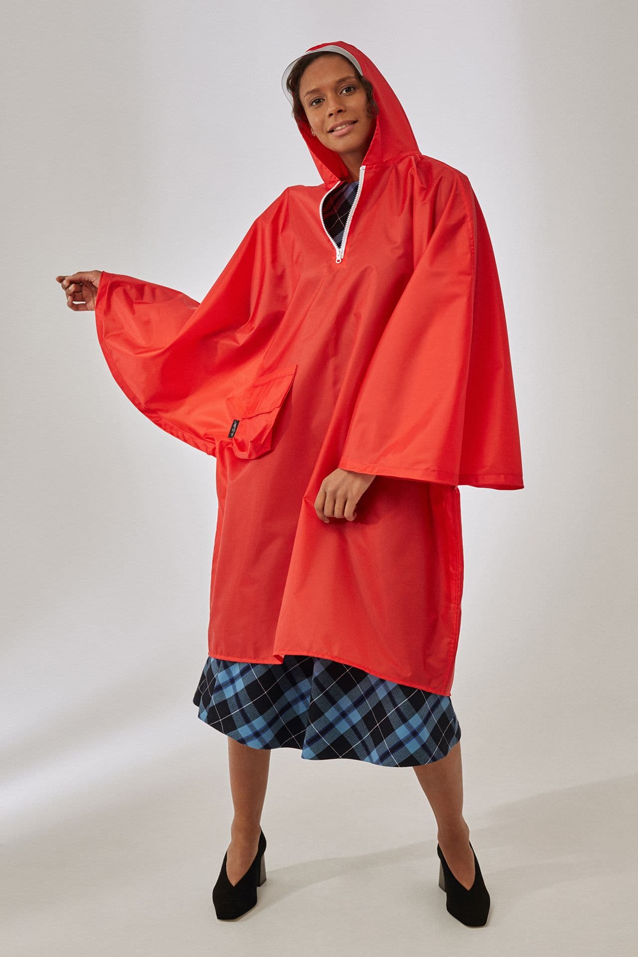 Дождевик Дождевик Плащёвка Дождевик Красный