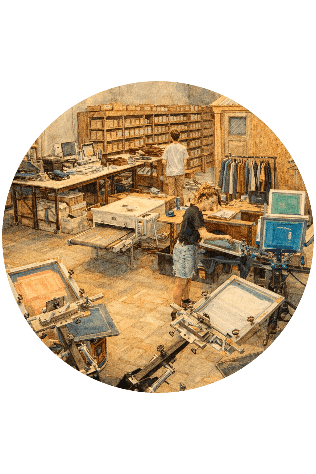 Шелкография